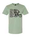 Youth Camo Exporters Helmet Tee in Green