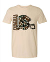 Youth Camo Exporters Helmet Tee in Cream