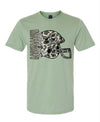 Youth Camo Roustabouts Helmet Tee in Green