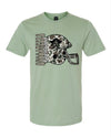 Camo Buccaneers Spirit Tee in Green