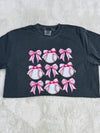 Bows And Baseball Tee