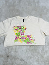 Louisiana Bow Mardi Gras Tee