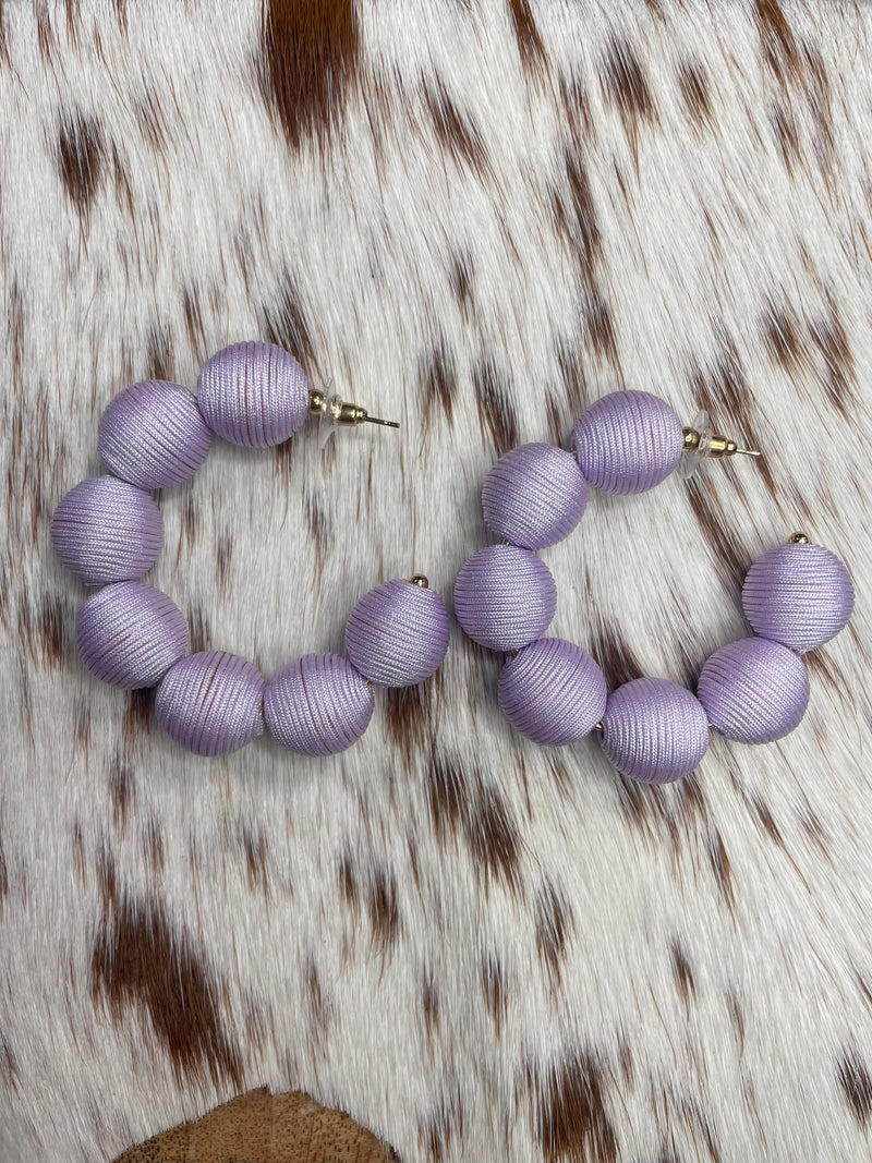 Hartley Purple Hoops