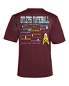 12U Oiler Baseball Drip Roster Tee