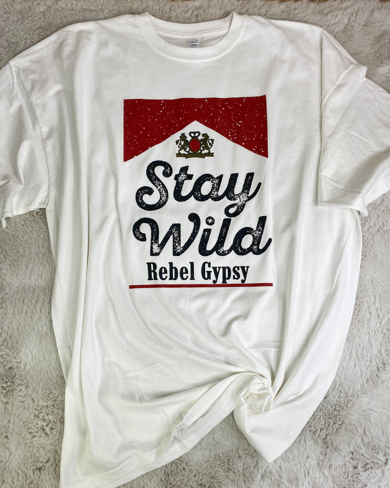 Stay Wild Rebel Gypsy Tshirt Dress