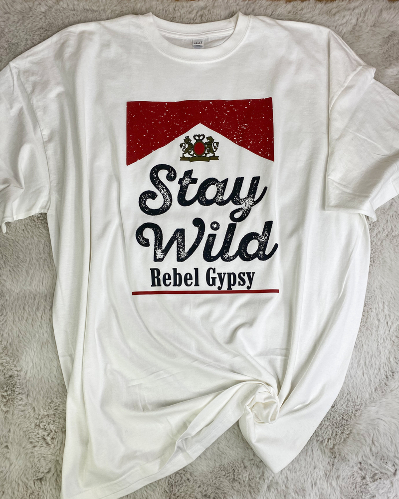 Stay Wild Rebel Gypsy Tshirt Dress1
