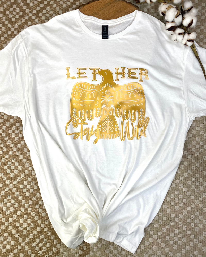 Let Her Stay Wild Tee