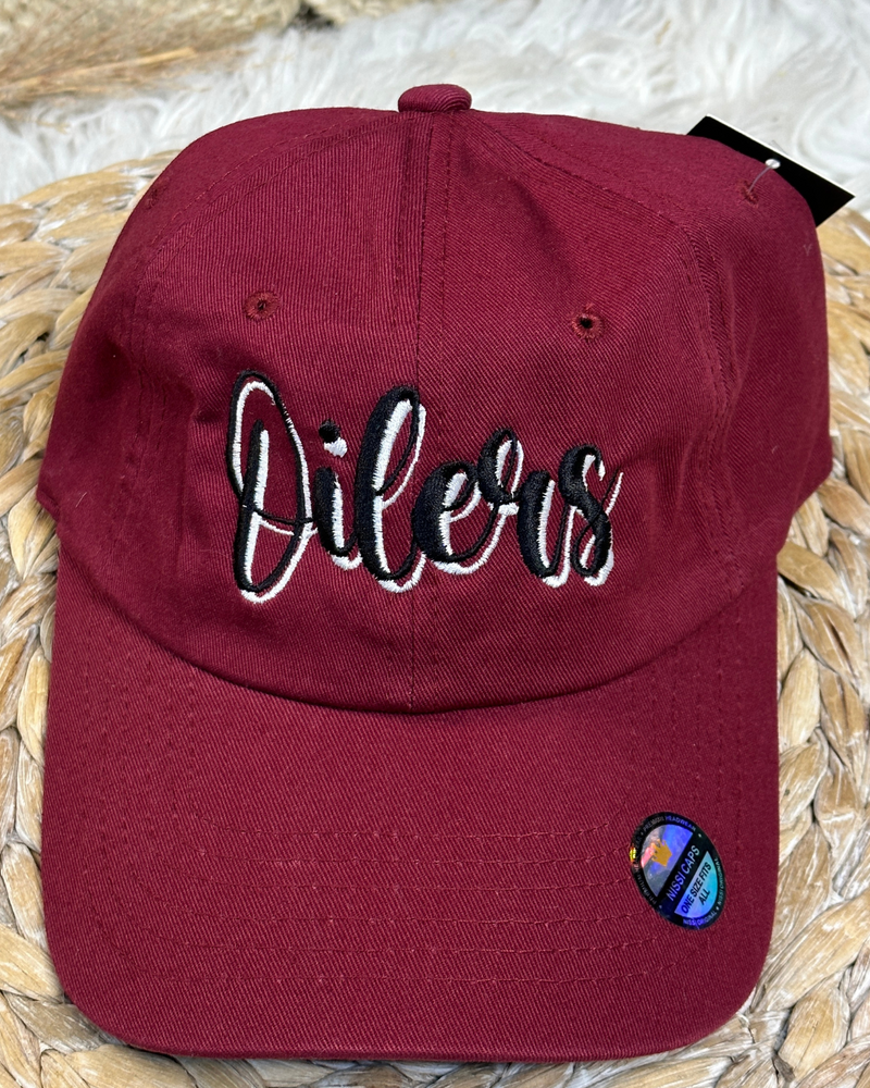 Ladies Oilers Baseball Hat 5