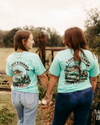 Heart Like A Truck Teal Tee