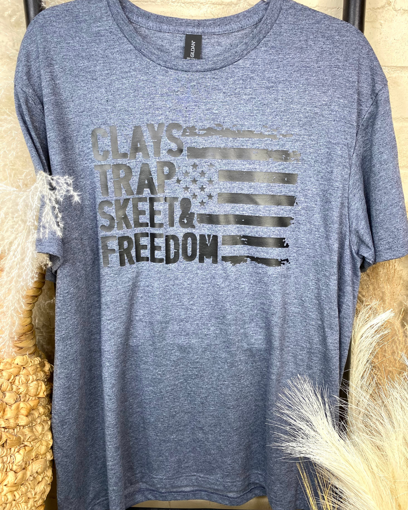 Clays Trap Skeet & Freedom Tee