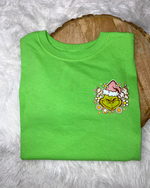 Kids Merry Grinchmas Green T-Shirt