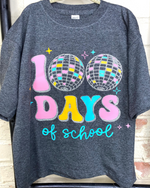 Disco Balls 100 Days Of School Tee