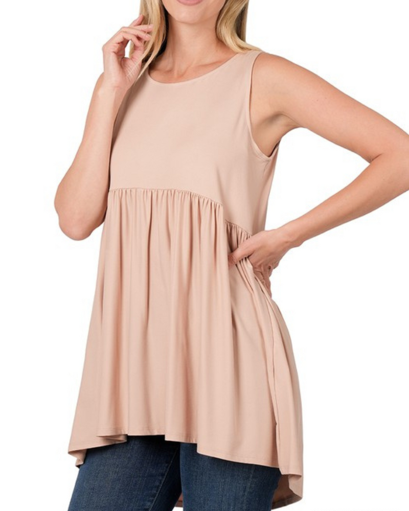 Flow with Me Dusty Blush Top