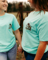 Heart Like A Truck Teal Tee