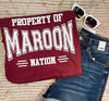 Youth Property of Maroon Nation Spirit Tee