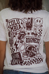 Columbia Bold Back Spirit Tee in White