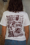 Columbia Bold Back Spirit Tee in White