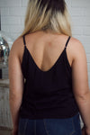Twin Tide Cami In Black