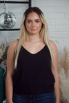 Twin Tide Cami In Black