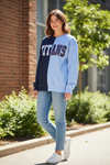 Titans Football Two-Tone Sweatshirt