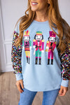 Nutcracker Sequin Top