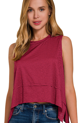 Pure Essence Tank In Cabernet