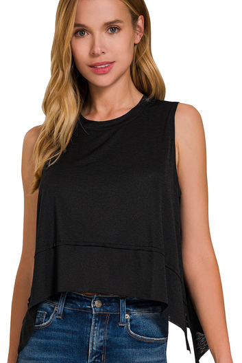 Pure Essence Tank In Black