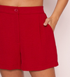 Brooklyn Airflow Shorts In Burgundy