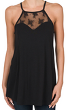 Seraphina Lace Top In Black