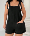 Plus Size Midnight Knot & Go Romper