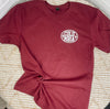 Columbia Bold Back Spirit Tee in Maroon