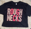 Pink Pop Roughneck Pride Cropped Tee
