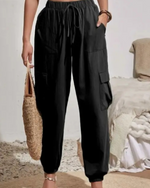 Neutral Ease Trousers in Black