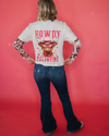 Howdy Valentine Cow Tee