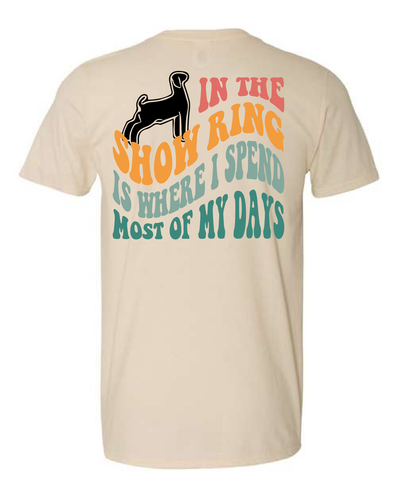 Kids In The Show Ring Goat Tee