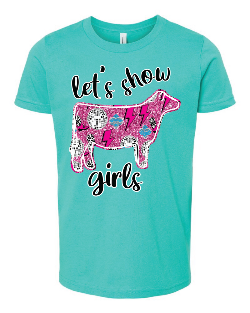 Kids Let's Show Cow Tee