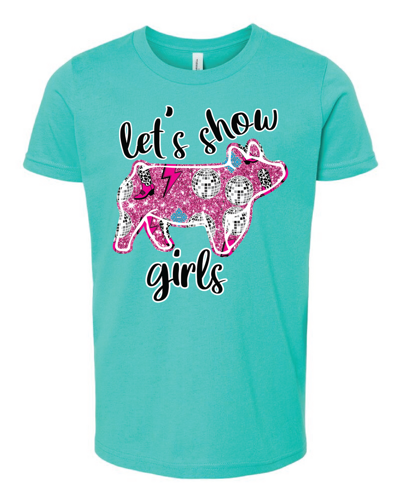 Kids Let's Show Pig Tee
