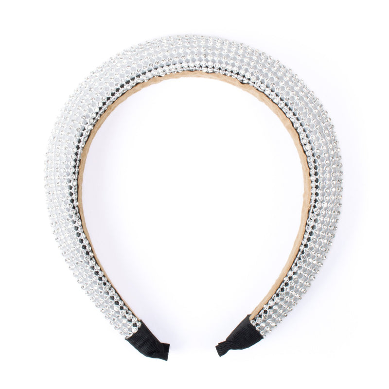 Silver Rhinestone Headband