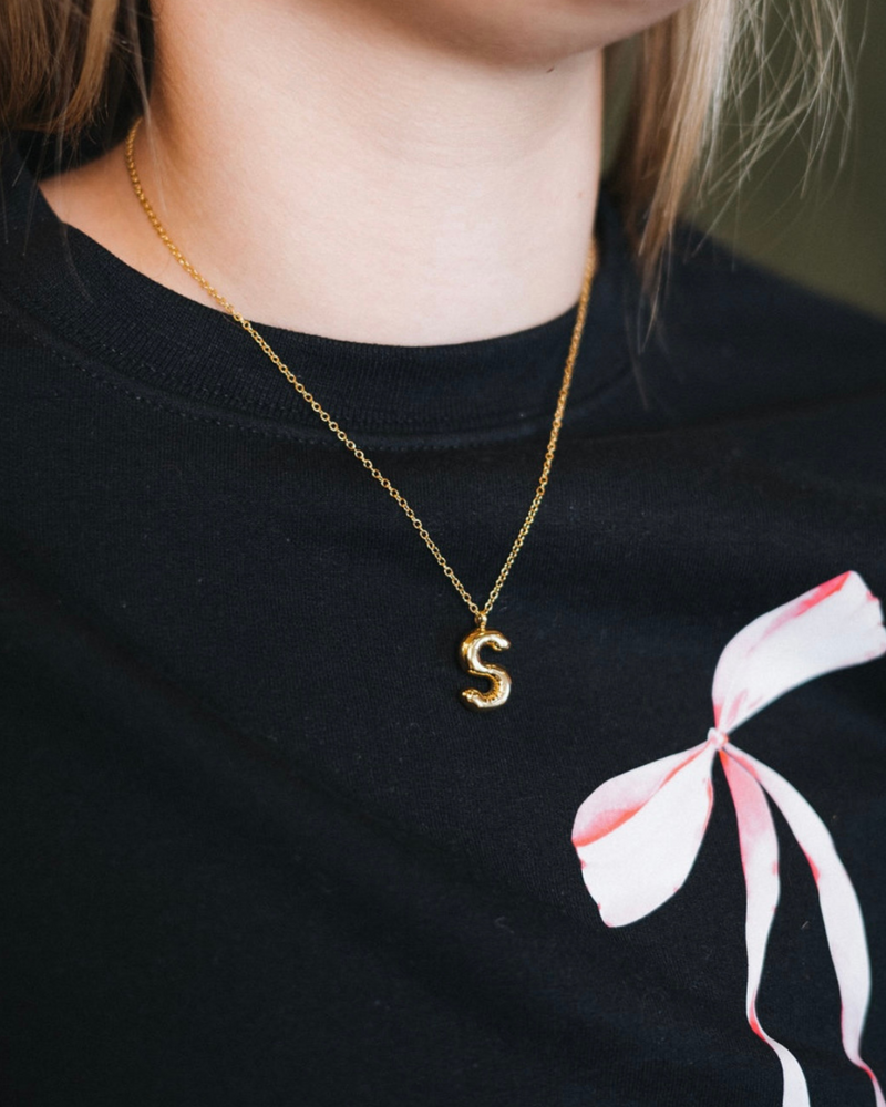 Gold Initial Necklace