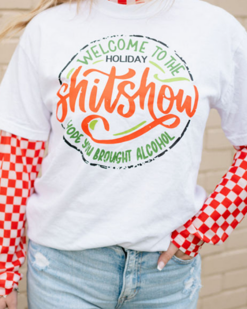 Holiday Shitshow Christmas Tee