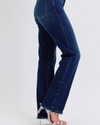 Annabella Mid Rise Straight Leg Jean