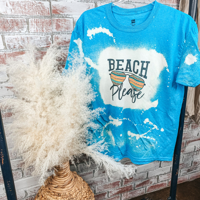 Beach Please Bleached Tee