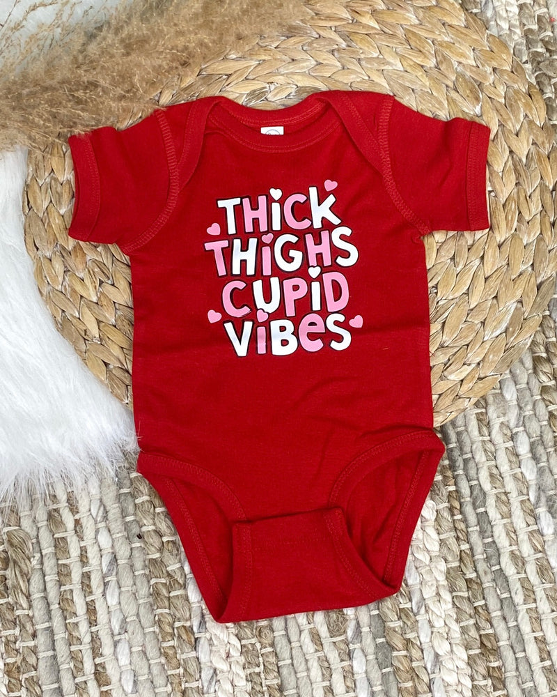 Kids Thick Thighs Cupid Vibes