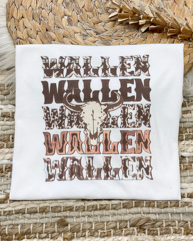 All About Wallen Tee In Brown