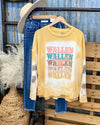 All About Wallen Sweatshirt In Mustard