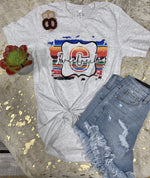 Ladies Serape Roughnecks Tee