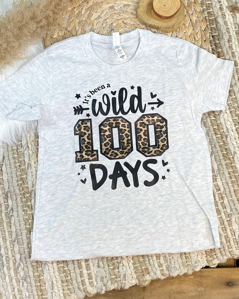 Wild 100 Days of School Tee