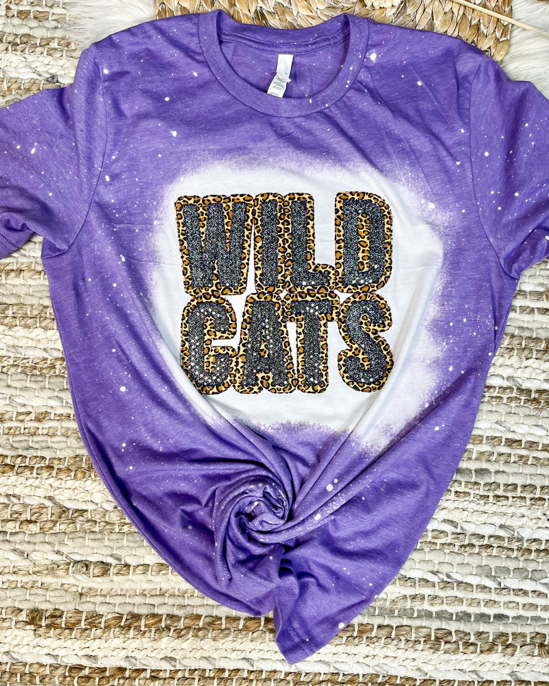 Wildcats Embroidered Tee