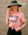 Wine Girl Wasted Tee