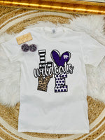 Leopard Love Wildcats Tee